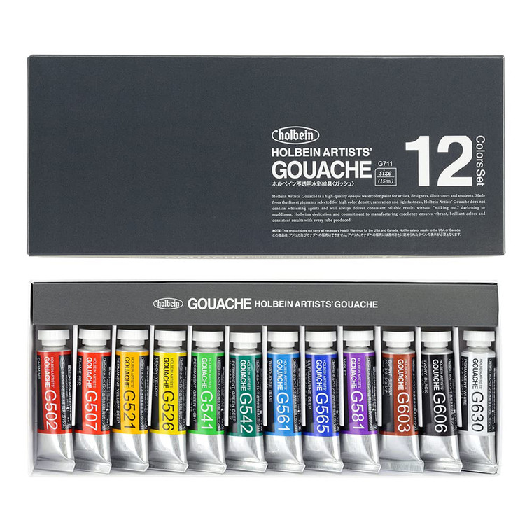 Holbein Artists' Gouache Set